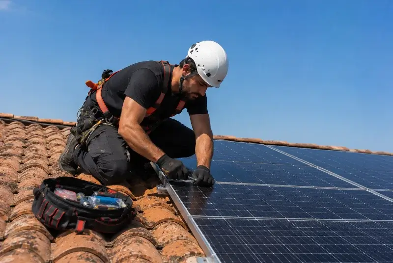 Maintenance et monitoring de panneaux solaires à Port-Saint-Louis-du-Rhône