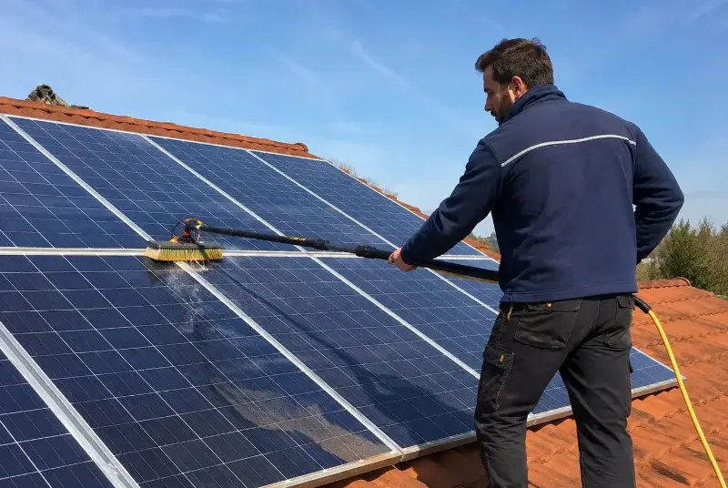 Nettoyage et entretien de panneaux solaires à Port-Saint-Louis-du-Rhône